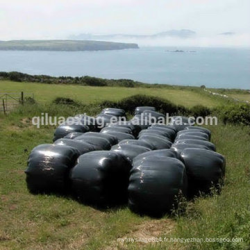 Film d&#39;emballage en plastique d&#39;ensilage de balle de 750mm